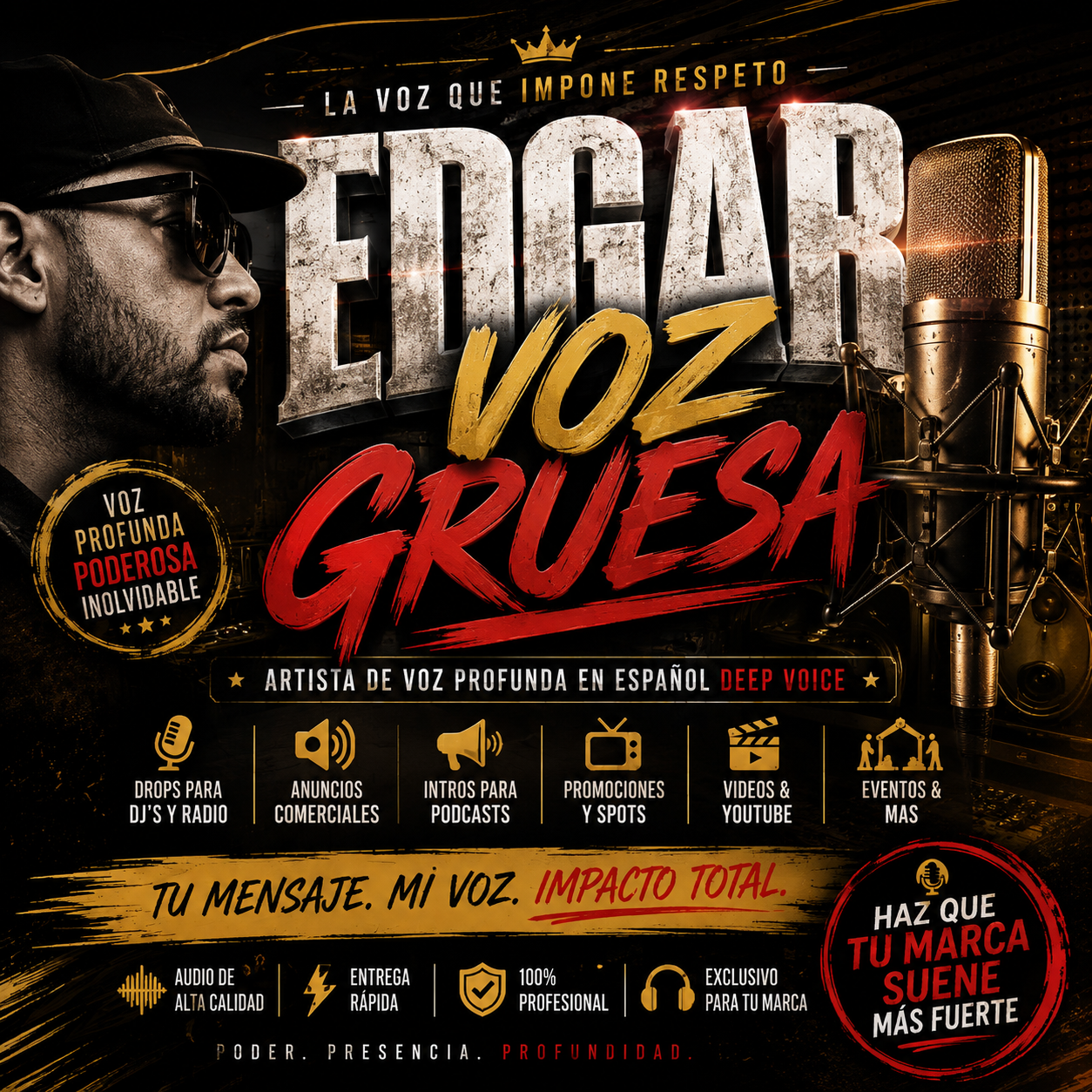 EDGAR LATIN VOICE GRUESA